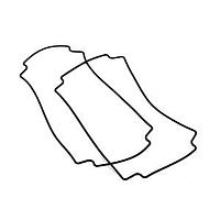 Hammond Manufacturing 1554HGASKET Gasket 1554H GASKET - 2 pack