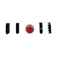Eaton M22-DLH-R-K12-R Pushbutton Switches ILL MOM PB SIL-BZL RED EXT / 2NC 12-30V