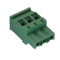 Wurth Elektronik 691344510004 Plugs WR-TBL 300VAC 15A 4P Right Angle 24-12AWG