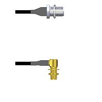 Amphenol Custom Cable Q-1U02P0003096i RF Cable Assemblies N-SJB/SMA-RJB G174 96I