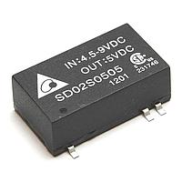 Delta Electronics, Inc. SD02S4805A Isolated DC/DC Converter, 5Vout, 2W