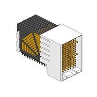 Amphenol FCI 10041460-101LF Headers VS AIRMAX, R/A HDR 150POS, PRESS-FIT