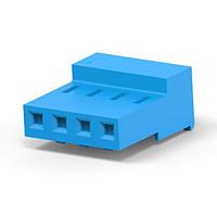 AMP Connectors - TE Connectivity 3-640435-4 Receptacle Assembly 4 POS RECPT 26 AWG CLOSED END