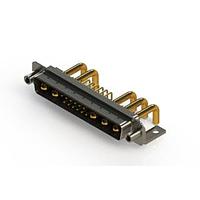 EDAC 629-17W5650-3N6 Mixed Contact D-Sub Connectors Right-angle Power Combo D-Sub Connector