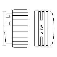 Amphenol LTW CAP-WACMLMA1 Accessories Ceres, Waterproof Cap, Plastic, 2 Points Lock, Male Connector