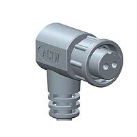 Amphenol LTW BB-03AFFM-LR7A03 Sensor Cables / Actuator Cables Ceres, Standard Size, Plastic, 10A, 03 pins, Female Connector, Female Contact, Right Angle, 2 Points Lock, Overmolded, Length 3000mm, IP67