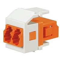 Panduit NKHEORLCZIW Ethernet Cables / Networking Cables NK Keyed Duplex LC Adapt Module (E