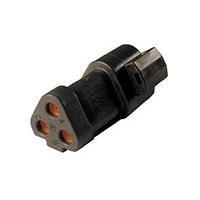 DEUTSCH - TE Connectivity DT04-3P-CE03 3-Way 3P DT RECP ASM, BLK E SEAL, END CAP