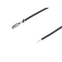 Molex 226208-2214 Pre-Crimped Lead Pre-Crimped Lead MOX Female-to-Pigtail, Au Plating, 300mm Lgth, 20 AWG, Blk
