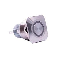 E-Switch PVS7F2GSS331 Anti-Vandal ANTI-VANDAL, 2A 24VDC, DPDT On-On, Panel Mount, Front Solder