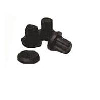 Serpac 50 Feet Press-In Feet Black