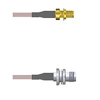 Amphenol Custom Cable Q-2W04E0005072i RF Cable Assemblies SMA-SJB/TNC-SJB G316 72I