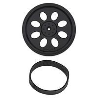 Parallax 28109 Robotic Accessories Boe-Bot/SumoBot Tire and Wheel