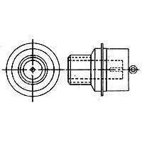 AMP Connectors - TE Connectivity 861254-1 Standard Circular Connector RECEPTACLE