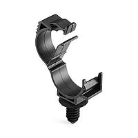 HellermannTyton 151-01023 LOC Locking Clamp to MOC Clip LOC Locking Clamp, 15-19 mm, with FT6 Fir Tree, PA66HIRHSUV, Black, 2000/box