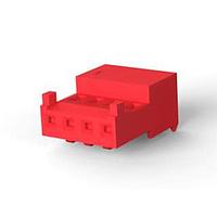 AMP Connectors - TE Connectivity 3-644038-4 Receptacle Housing 04P MTA100 CONN ASSY POL 15AU