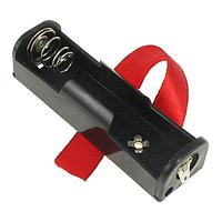 Eagle Plastic Devices 12BH311-R-GR Battery Clip 1AA TABS W/RIBBON