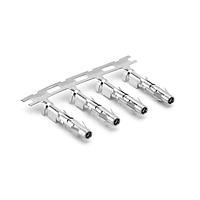 Amphenol SINE Systems SS16M2T Contacts Socket Contact, Stamped, Size 16, Tin over Nickel, Wire Range .75-1.5mm ,  16-14 AWG, with 3 Tangs. 3,000 pcs. Reel