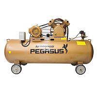 PEGASUS TM-V-0.25/8-180L Belt Driven Air Compressor (380V, 8 Kg/cm, 180L)