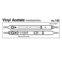 Gastec 143 Quick-measuring Detector tubes Vinyl acetate CH3CO2CH:CH2 (5~250ppm)