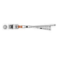 Amphenol SINE Systems P30626-M1 Sensor Cables / Actuator Cables 1000Vac Cbl, w/ 4Pwr (14AWG), 1m length