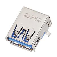 Molex 48405-0003 USB Type A Connectors USB 3.0 F/A STD RA REC CH=3.91 15u'