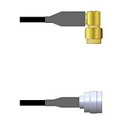Amphenol Custom Cable Q-360550008144i RF Cable Assemblies SMA-RP/TNC-SP RG58 144I