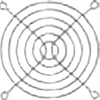 ebm-papst LZ30-4 Guard Metal Finger Guard for 4000/9000 Series