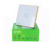 HUNONIC HN01SVT WiFi Touch Switch 1 Square Button (White)