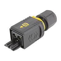 HARTING 09461453420 Connectors PP V4 2 Power 2 Hood Male 1.5mm2 crimp