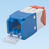 Panduit CJD5E88TGBU Modular Connectors / Ethernet Connectors Mini-Com Shuttered Module Cat 5e UTP