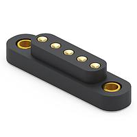 Mill-Max 858-10-005-30-012000 Spring-Loaded 4mm target Conn SMT with inserts,no pins