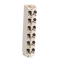 SCHNEIDER TM5ACTB06 DIN Rail Terminal Blocks TERMINAL BLOCK 6 PIN-24VDC WHITE