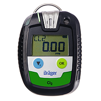 Drager Pac 8000 Cl2 Single Gas Detectors (0– 20 ppm)