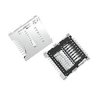 Amphenol Commercial Products 10102166A812A II MICRO SD PUSH PULL TYPE 3 IN 1
