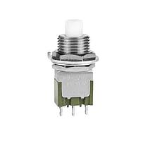 NKK Switches MBN15SB1W01 Miniature Pushbutton LARGE BUSHING MINIATURE PUSHBUTTON