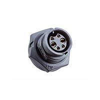 Amphenol LTW BDU-08PMFS-LC7001 Standard Circular Connector Ceres, Standard Size, Plastic, 5A+2A, 08 pins, Male Connector, Female Contact, Circular, 2 Points Lock, Solder, Receptacle, IP67