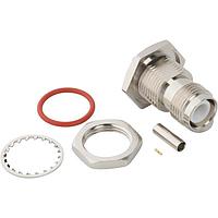 Amphenol RF 031-7007 RF Connectors RP-TNC Straight Crimp Jack RG-178 Rear Bulkhead 50 Ohm IP67