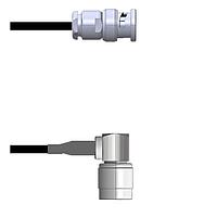 Amphenol Custom Cable Q-0J04T0003024i RF Cable Assemblies BNC-SP/TNC-RP G174 24I