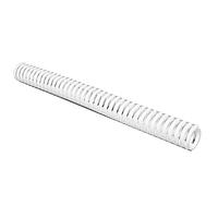 HellermannTyton 164-41008 Wire Ducting & Raceways HelaDuct Flex40 Wiring Duct, 1.57" Dia., 19.7" Length, Non-Adhesive, PP, White, 24/ctn