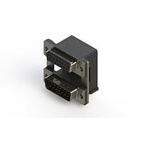 EDAC 664-015-664-00C Dual Port D-Sub Connectors Right-angle Dual Port D-Sub Connector