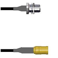 Amphenol Custom Cable Q-1T03W0003060i RF Cable Assemblies N-SJB/SMB-SP G174 60I