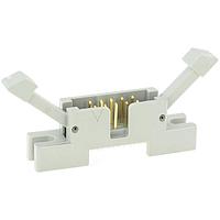 3M Electronic Solutions Division 4610-7350 Shrouded 10P WIRE MNT PLUG LONG LATCH