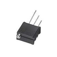 Nidec Components CT-94EW254 Precision Trimmer Potentiometer 250 KW 9mm sq. multi turn top adjust, in-line pins