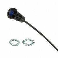 VCC FLXR1BTP08 Flexible Light Pipes RUGGED FLX LIGHTPIPE BLK FINISH 8" BLU