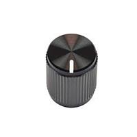 Vishay ACCKMR1316NLT14 Control Knob BOUTON ALU RD D12,7 H15,9 LT d6,35 BLK