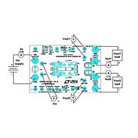 Analog Devices DC1441A Voltage Regulator - Switching Regulator LTC3855EUJ Demo Board ? Dual Output, VIN