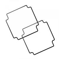 Hammond Manufacturing 1550Z137GASKET Enclosures, Boxes, & Cases SILICONE GASKET - 2 PACK