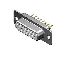 Molex / FCT 172704-0077 Receptacle FCT DSUB STR PC RCPT 09 PN