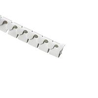 HellermannTyton 161-64417 Spiral Wraps Helawrap, HWPP25, Convenience Pack, 1" (25mm) Dia, PP, White, 10ft/pkg